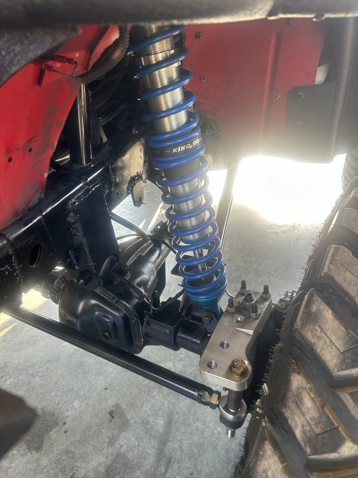 4x4 suspension and axle work
